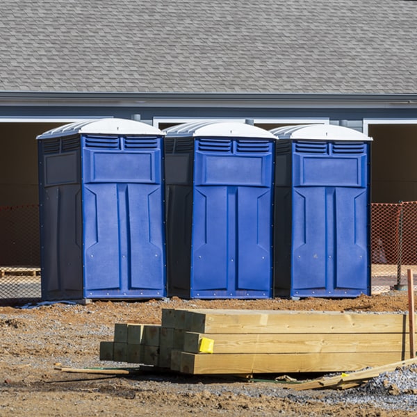 how do you dispose of waste after the porta potties have been emptied in Homewood California